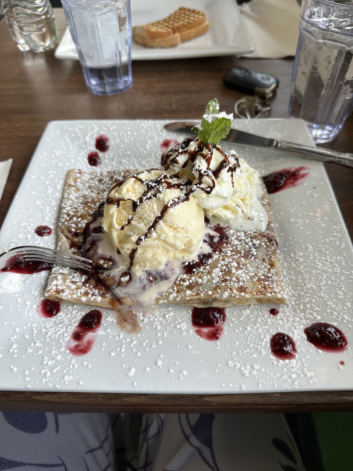 Sweet Crepes and Desserts